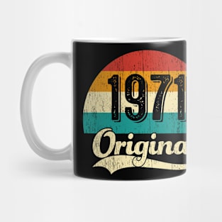 52nd Birthday Gift Man Woman Vintage Original 1971 Mug